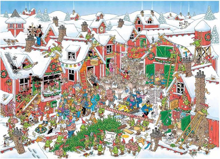 Produktbild Jan van Haasteren Santa's Village (1000 Teile)