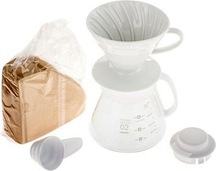 Productafbeelding Hario V60 Druppelaar & Pot Wit (0.60 l)