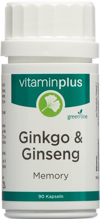 Produktbild Vitaminplus Ginkgo & Ginseng Kaps (90 Stück, Kapseln)
