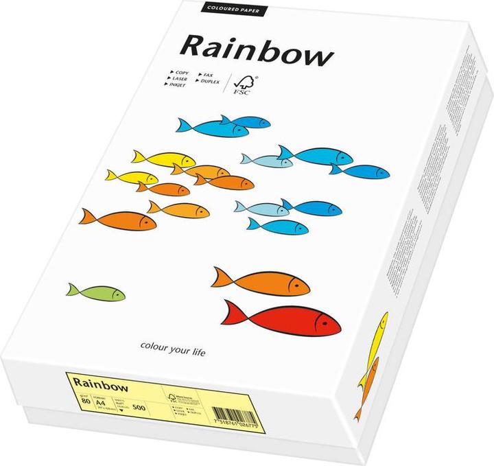 Immagine prodotto Rainbow Carta per fotocopie (80 g/m², 500 x, A4)