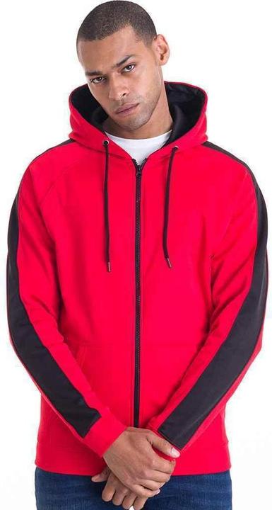 Immagine prodotto Awdis Giacca con cappuccio Just Hoods in poliestere a contrasto (L)