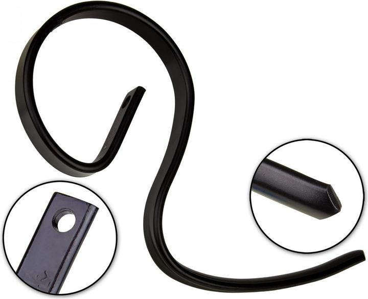 Actual product image Dema Vollmetall Gare Eggenzinken Zinken Federzinken Grubber Egge gebogen 25 x 8 mm (0.37 m)