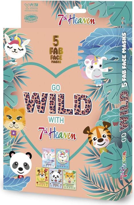 Immagine prodotto 7th Heaven Geschenkset Go Wild Animal (Set per la cura del viso)