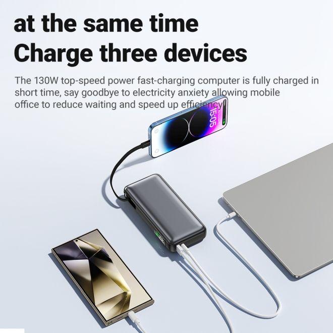 Produktbild Acefast M22 Fast Charge Laptop Powerbank 130W 20000mAh (20000 mAh, 130 W, 74 Wh)