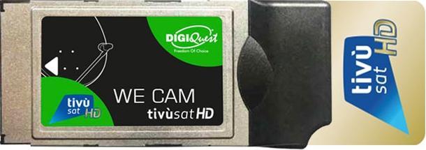 Image du produit Tivu We Cam HD sat + Gold Smartcard CI+ (Autre, Carte à puce)