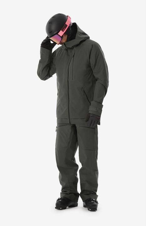 Produktbild Wedze Skijacke Herren warm und atmungsaktiv - FR500 dunkelgrün (XXL)