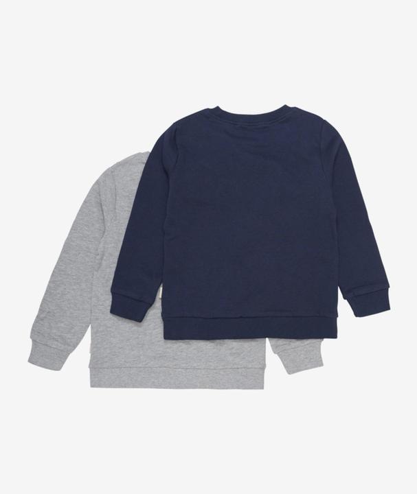Immagine prodotto Minymo Set di 2 camicie a maniche lunghe grigio melange taglia 104 (104)