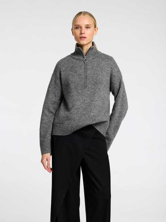 Immagine prodotto Selected Femme Maglia con mezza zip (XS)