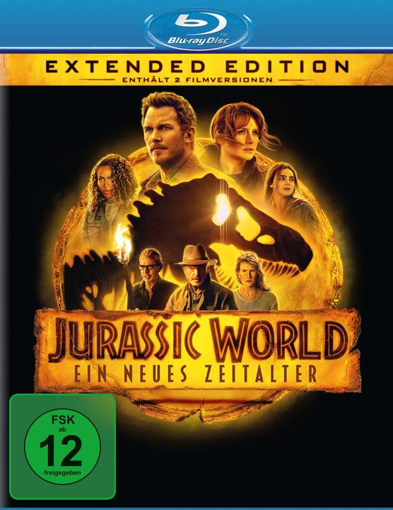 Jurassic World: A New Age - Blu Ray (Blu-ray, 2022, German, English)
