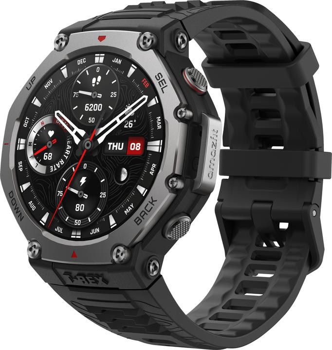 Actual product image Amazfit T-REX 3, ONYX (48.50 mm)