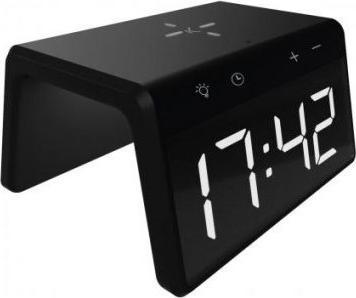 Image du produit KSIX Alarm Clock 2 With Fast Charge Wireless Charger 7.5w-10w