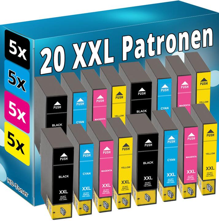 Produktbild Druckfuxx Patronen für EPSON BX935FWD SX525WD SX535WD SX620FW WF7015 WF7515 WF75