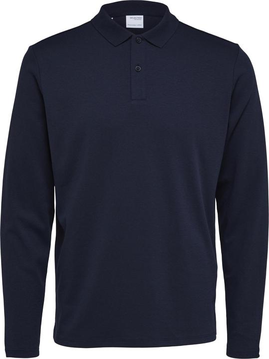 Actual product image Selected Homme Long sleeve polo shirt (XS)