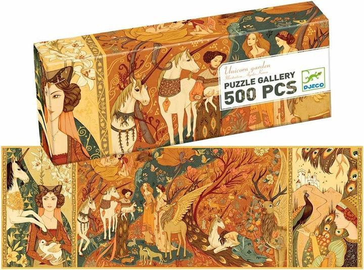 Produktbild Djeco Gallery Unicorn Garden (500 Teile)