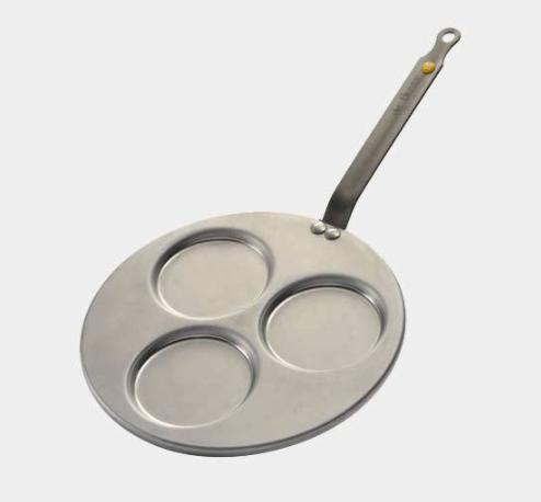 Produktbild de Buyer Blinis-Pfanne (27 cm, Bratpfanne, Eisen, Stahl)
