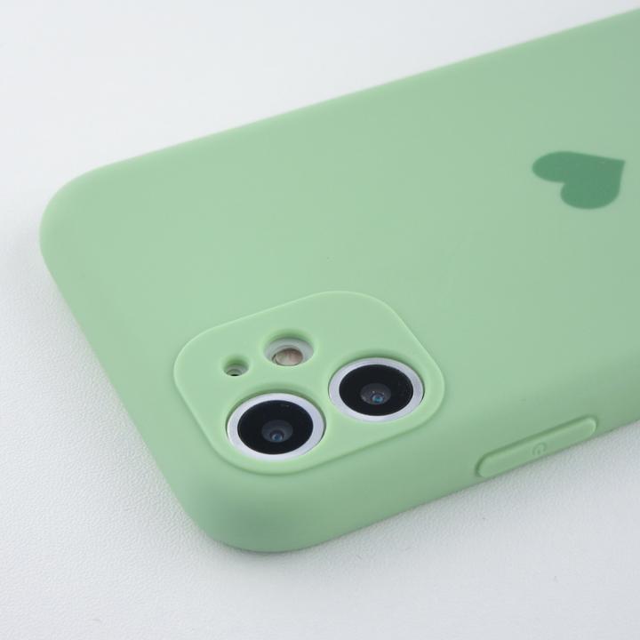 Produktbild PhoneLook Hülle Silikon Mat Herz (Apple iPhone 12 mini)