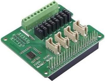 Actual product image Seeed Studio 103030280 - 8 Channel 12-bit ADC Addon Board for Raspberry Pi
