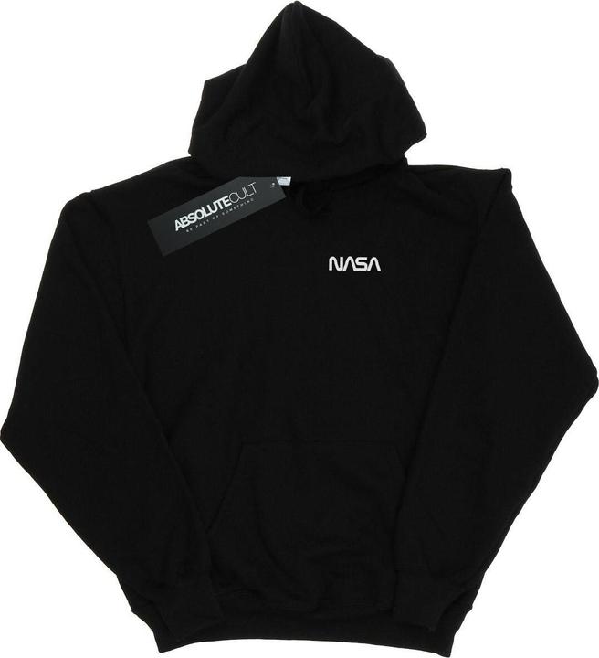 Nasa Modern Logo Chest Kapuzenpullover (L)