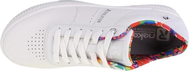 Produktbild Rieker EVOLUTION Damen Schnürschuhe Sportlich Gummisohle Weiss (40)