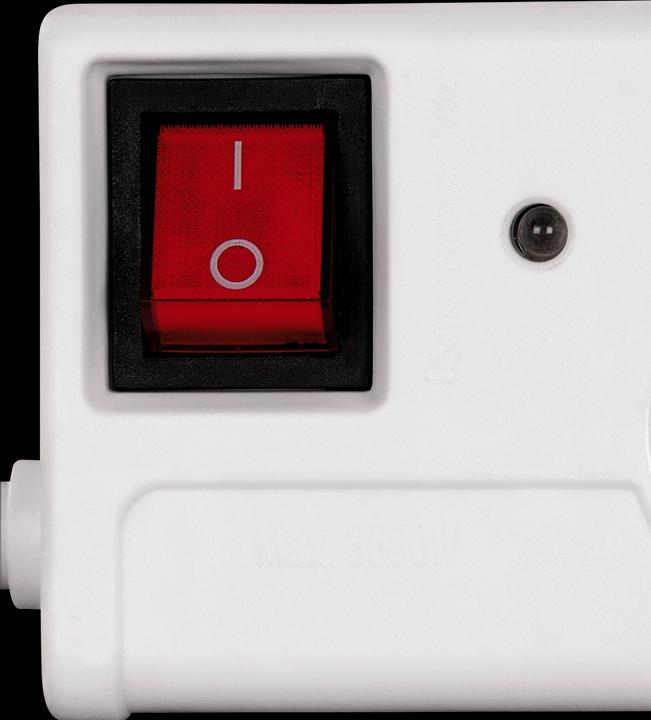 Actual product image Hama socket strip (6 x, CEE 7/3, 1.40 m)