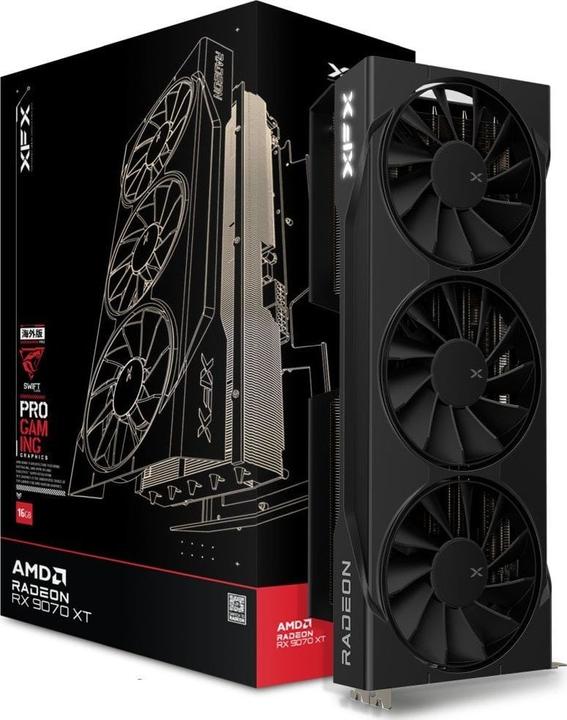 Produktbild XFX Quicksilver Radeon RX 9070XT Magnetic Air Edition (16 GB)