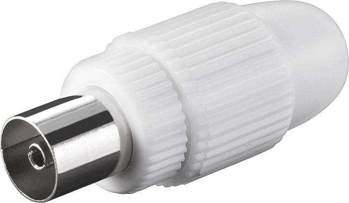 Actual product image Goobay TV COAXIAL PLUG 9.5 MM FEM - (Antenna cable)