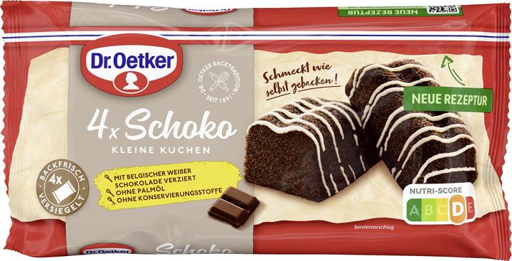 Produktbild Dr. Oetker Kleine Schokokuchen (4 Stk., 140 g)