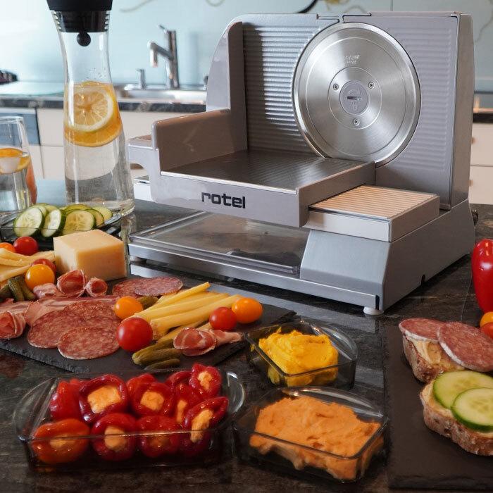 Image du produit Rotel Machine à découper U4032CH argent