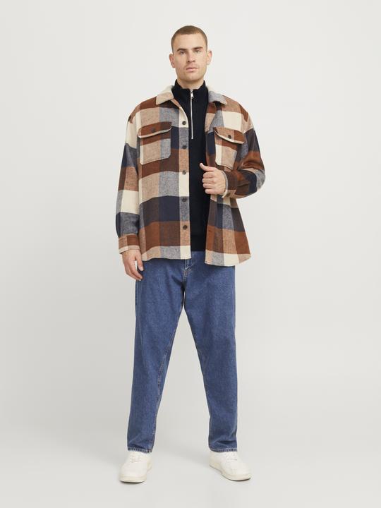 Actual product image Jack & Jones Plus quarter zip Quarter zip (5XL)