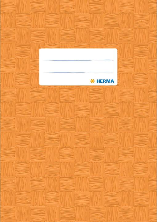 Immagine prodotto HERMA Copertina per quaderno, DIN A5, in PP, con rivestimento arancione (A5)