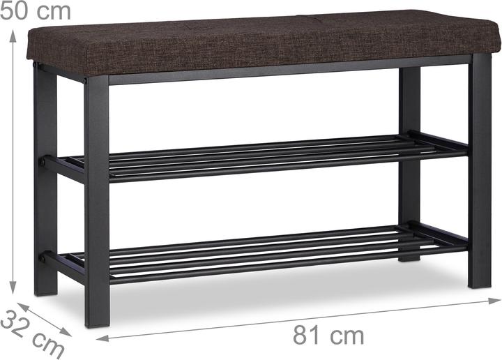 Actual product image Relaxdays Cal (81 x 32 x 50 cm)