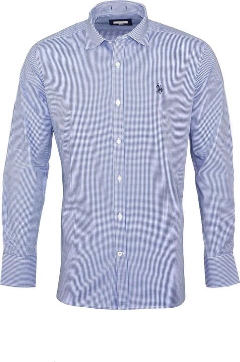 U.S. Polo ASSN. Hemd Popline Langarmhemd Button Down Shirt (XL)