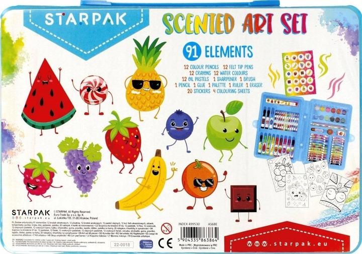 Actual product image Starpak Art set with 91 pieces. Fragrant (91 x)