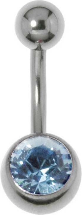 Bijouteria Bauchpiercing (Titan, Kristall)