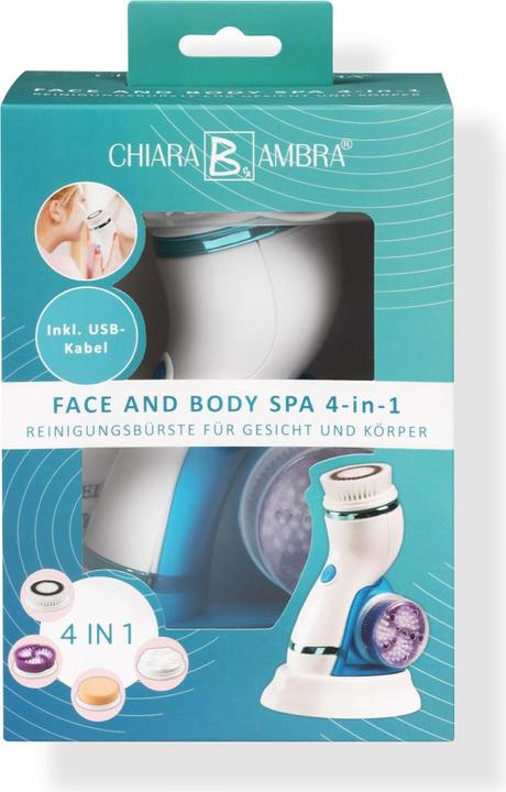 Produktbild Chiara Ambra Elektrische Reinigungsbürste für Gesicht und Körper, türkis