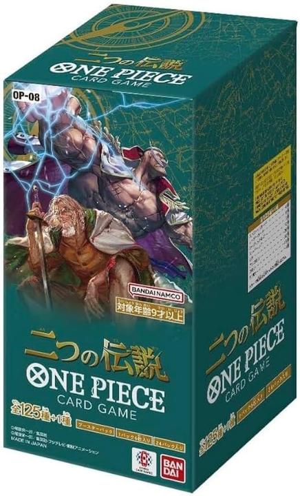 Produktbild One Piece Two Legends Booster Box OP-08 - Card Game - JP (Japanisch, Booster Pack)