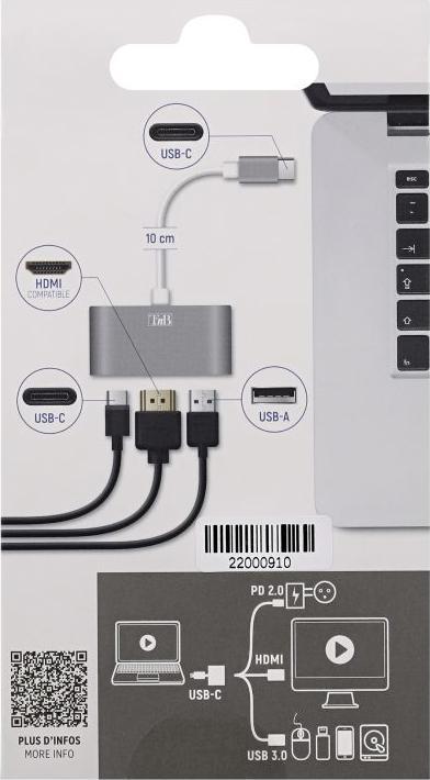 Image du produit OEM Accessoires mobiles (USB-C, HDMI, 12 cm)