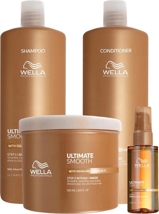 Immagine prodotto Wella Ultimate Smooth Pro Kit (Set per la cura dei capelli)