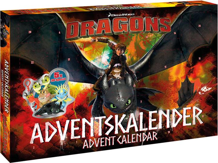Produktbild Craze Adventskalender Dragons