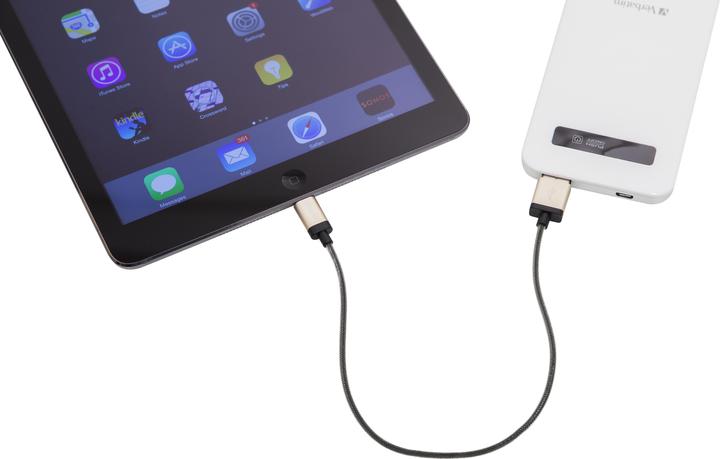 Actual product image Verbatim Lightning Cable - Champagne Gold - (0.30 m, USB 2.0)