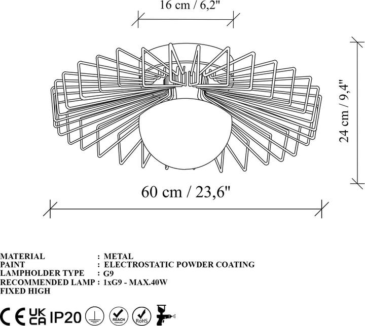 Produktbild Opviq Kaya Chandelier