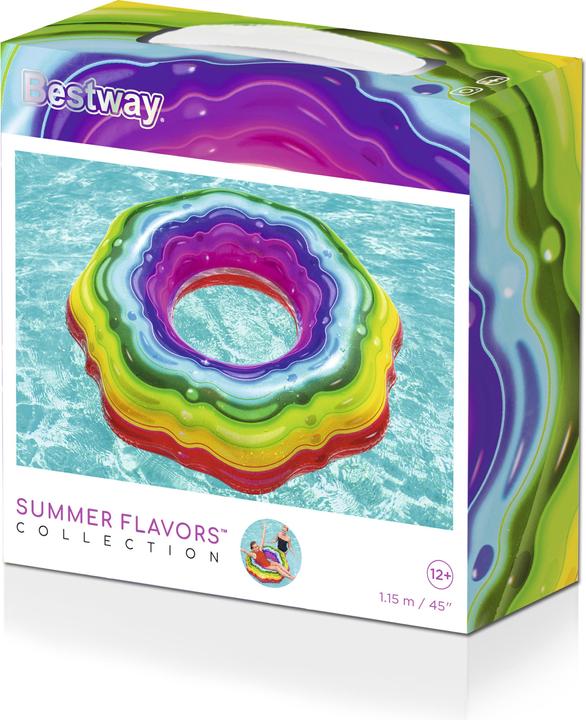 Produktbild Bestway Schwimmring Regenbogen