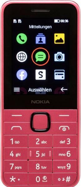 Productafbeelding Nokia 225 4G (2024) (2.40", 0.30 Mpx, 4G)