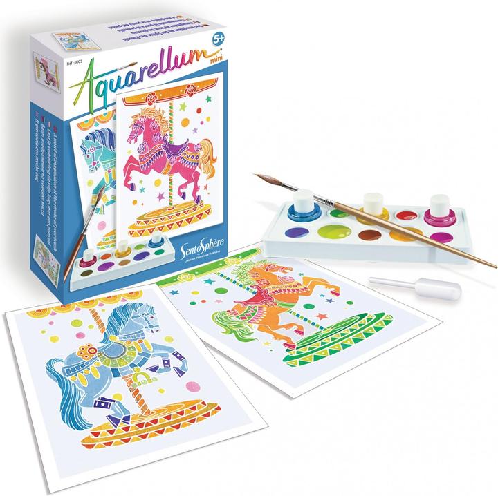 Actual product image Sentosphere aquarellum mini horses maneges