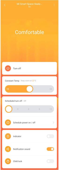 Image du produit Xiaomi MI Smart Heater 2200W, chauffage par convection (2200 W)