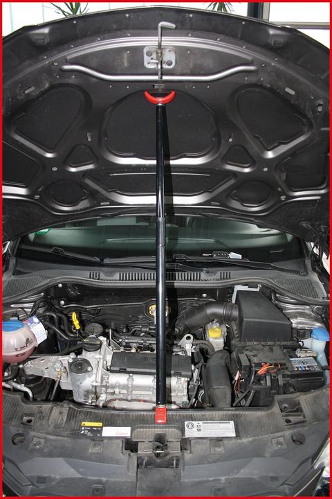 Produktbild KS Tools Teleskop-Motorhauben- und Heckklappenstütze, 64-109cm
