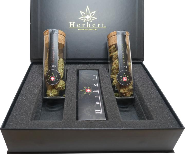 Actual product image Herbert. Premium CBD Box (8.40 g, Indoor)