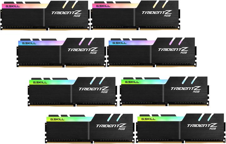 Image du produit G.Skill Trident Z RGB (8 x 32GB, 3200 MHz, RAM DDR4, U-DIMM)