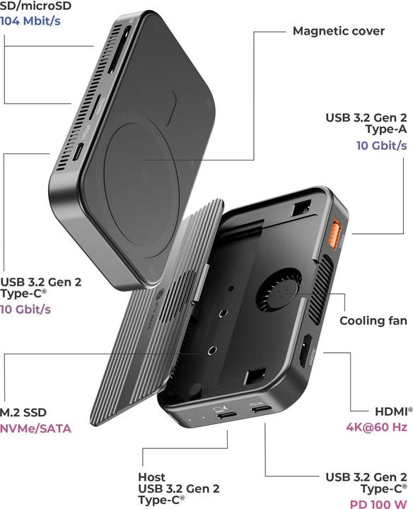 Immagine prodotto Icy Box IB-DK4071M-CU31