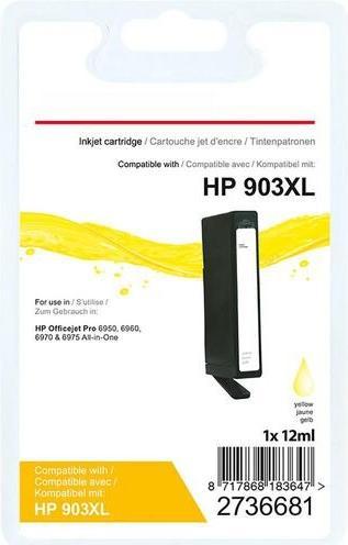 Image du produit Office Depot Cartouche d'encre Compatible HP 903XL T6M11AE Jaune